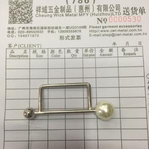 合金珍珠饰