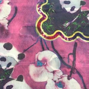 童装 开囗笑针织印花 现货供应