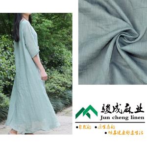 麻棉水洗皱布
