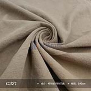 C321棉麻面料文艺清新麻料