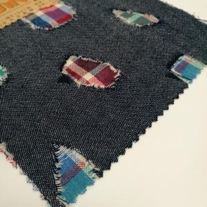王金麻棉色织格子双面布*