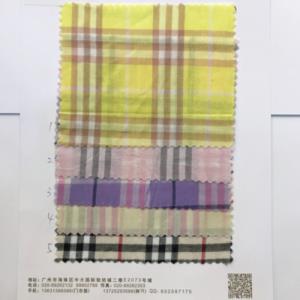 全棉色织