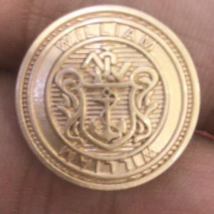 16mm威廉船矛手雾金缝扣