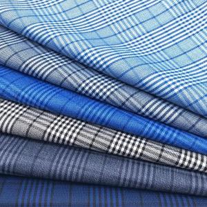 新款格子PV面料 西服西裤面料
