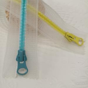 彩色塑料拉链*