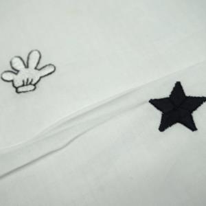 全棉绣花米奇星星