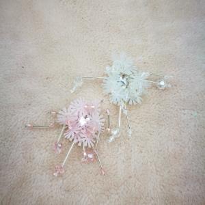 手工珠花鞋花胸花*