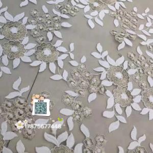 满幅绣花涤