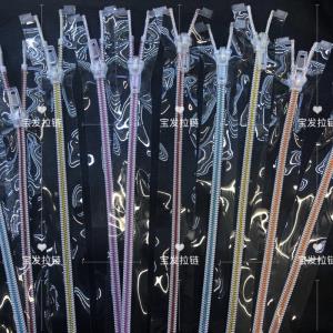 透明拉链尼龙拉链镀金牙防水拉链