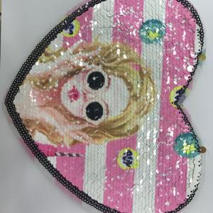 珠片绣烫画