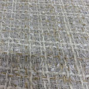 小香风，粗花呢、编织呢、金丝格
