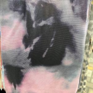 扎染布    网布扎染    网眼布扎染      彩色扎染