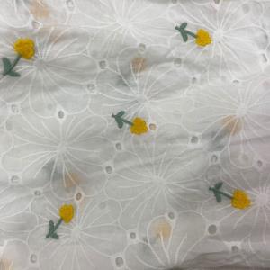 简钰 蕾丝绣花打洞面料 现货*