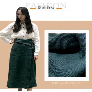 穗成行-亚麻斜纹面料 净色大麻春秋衬衣素色复古服装面料