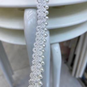 提花钉珠花边*