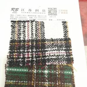 梭织羊毛混纺小香风格纹呢料 10%W 90%P 150cm宽