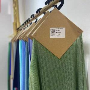 针织华夫格弹力运动面料