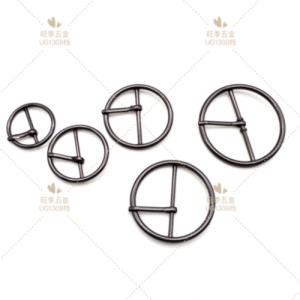 上钻钻石日字扣五金扣泡珠扣圆形圆钻扣皮带扣日字扣