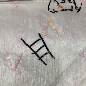 直冲羽绒料