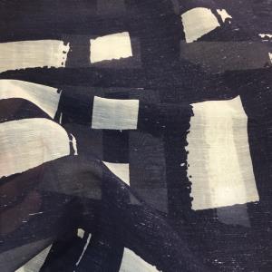 丝麻色织面料