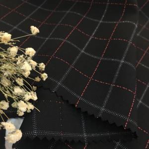 日本进口色织羊毛格子面料