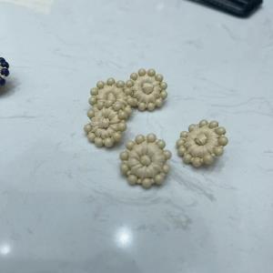 手工编织串珠纽扣