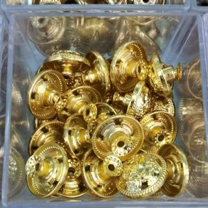 金属工字扣摇头扣喷漆镀金工艺