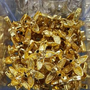 金属工字扣摇头扣喷漆镀金工艺