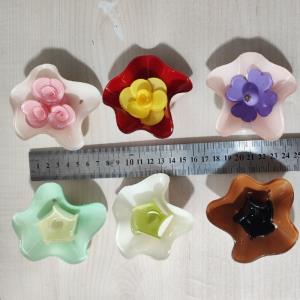 亚克力花朵挂件包包荧光色