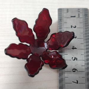 亚克力花朵挂件包包荧光色