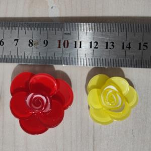 亚克力花朵挂件包包荧光色