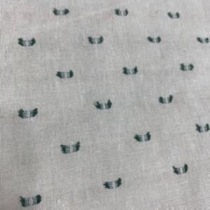 棉麻混纺小剪花