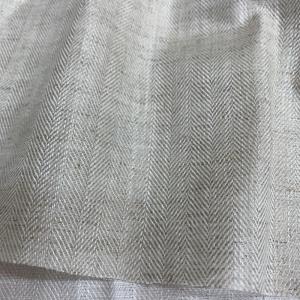 天丝亚麻人字纹