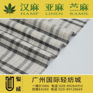 涤麻棉色织格 现货供应2023特别推荐 本档主营:玫瑰纤维,亚麻,汉麻,苎麻,麻棉,天丝麻,丝麻,锦麻,色织麻,砂洗麻,数码印花麻，皱麻,灯芯绒,牛仔,黄麻,仿麻等服装麻布面料,时尚面料,工艺面料,手袋面料,沙发面料。并免费提供色卡,欢迎各位客商前来参观选购! 咨询热线：020-89264355 ， 020-89128669