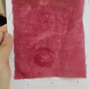 棉麻圈圈提花