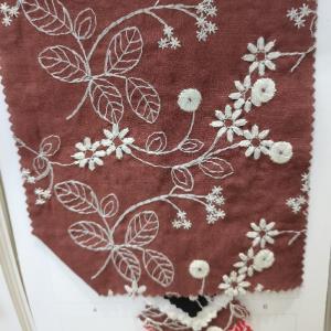 人丝棉麻提花