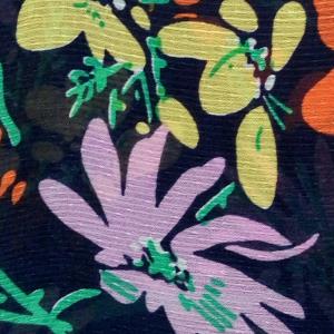 真丝印花布