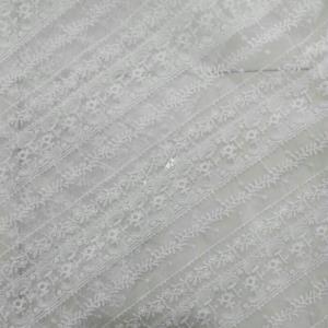 白色玻璃纱底棉线
