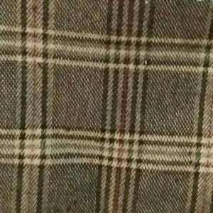 梭织格子布
