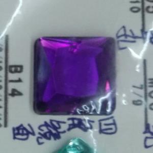 四角镜面亚克力钻