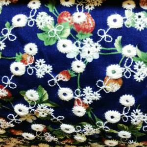 全棉花布绣
