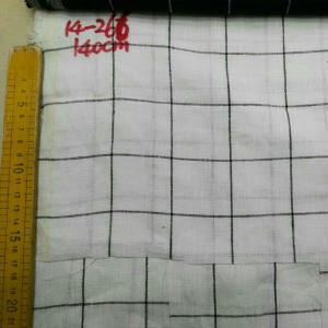 亚麻色织格