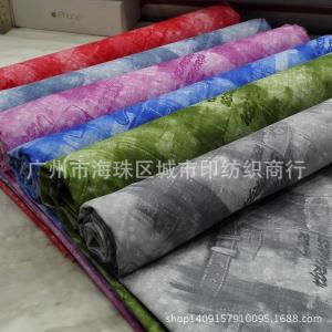 弹力印花布  全棉印花布 春夏季女装系列 现货