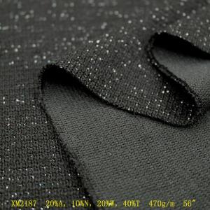 台湾针织毛呢面料XM2187