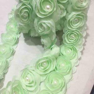 三合一条码玫瑰花边