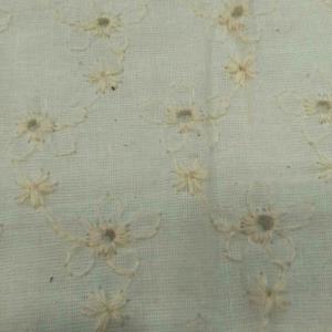 全棉绣花布