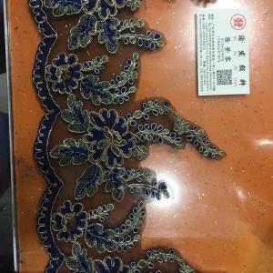 骨线绣花